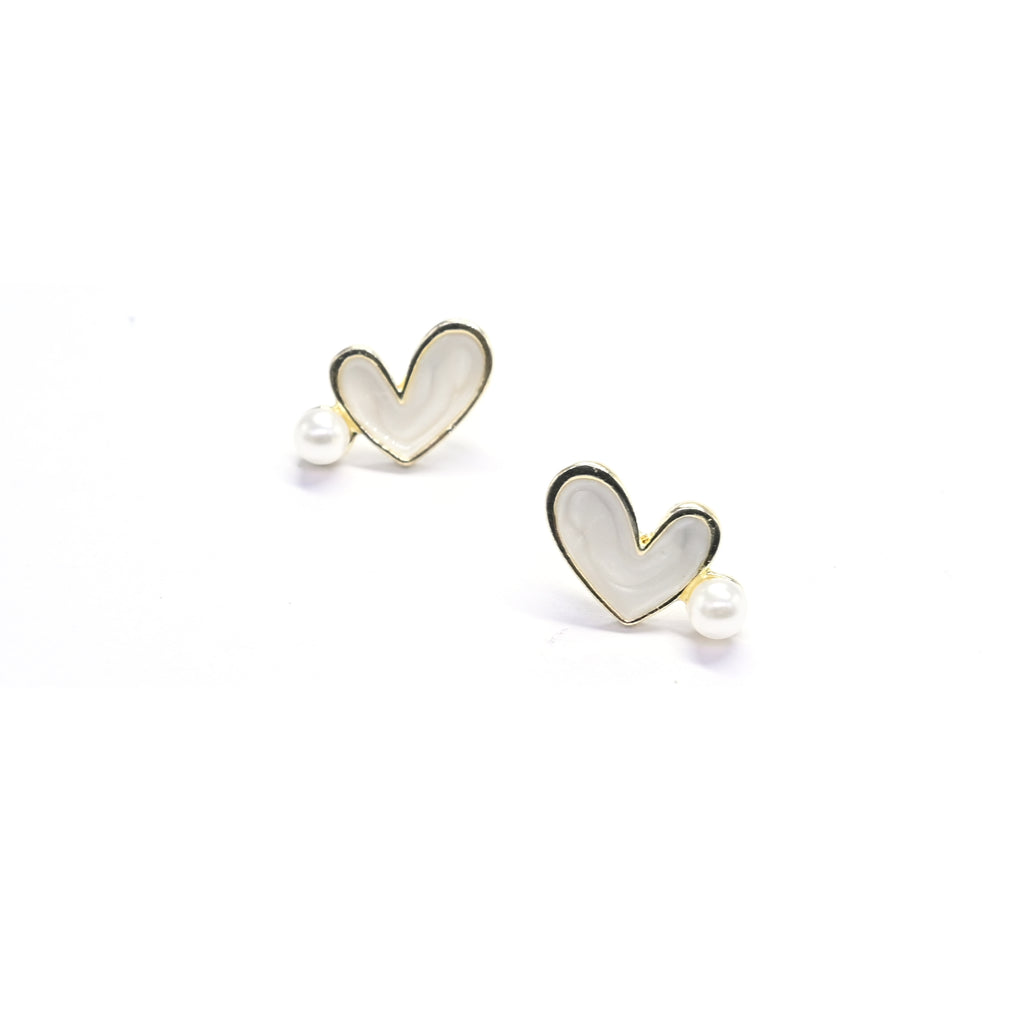 Cute Heart Stud Earrings