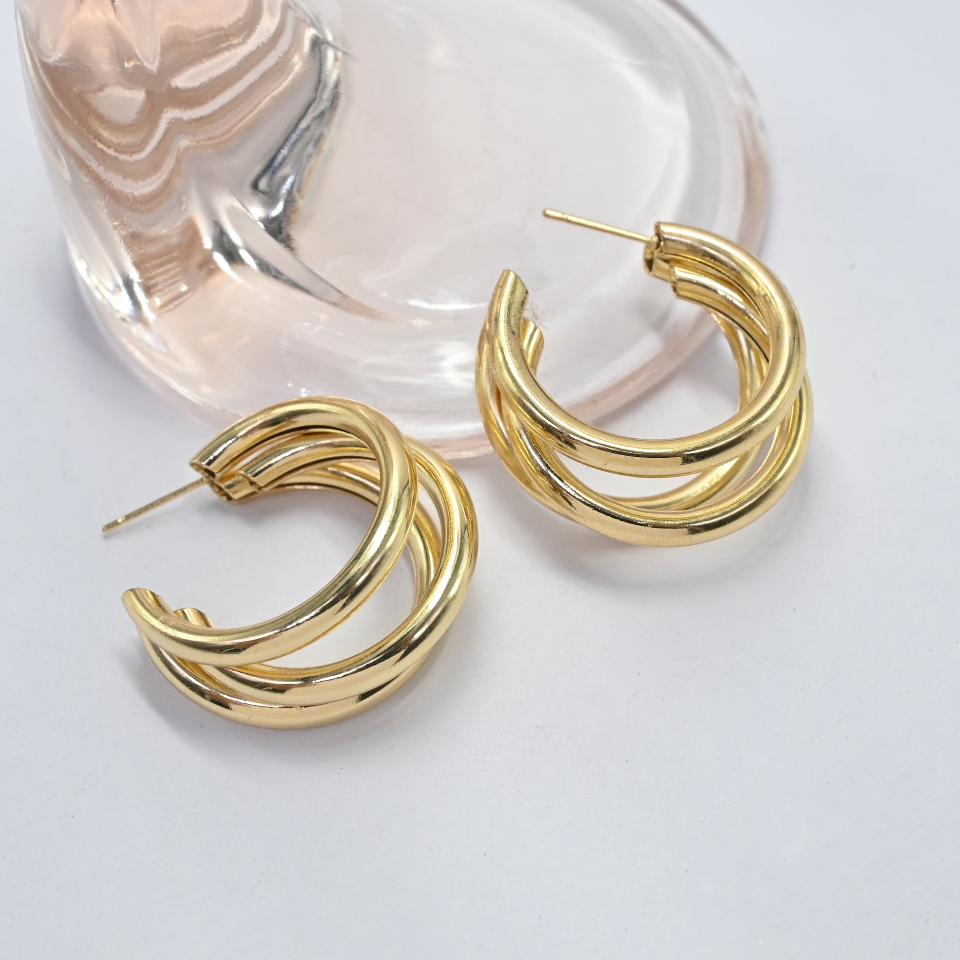 Golden Hour Hoop Earrings