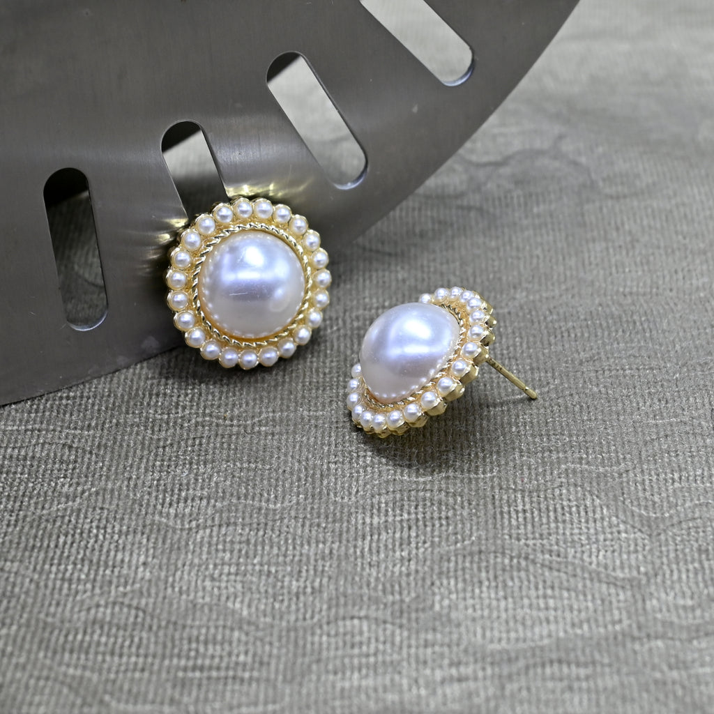 Moon Mints Stud Earrings