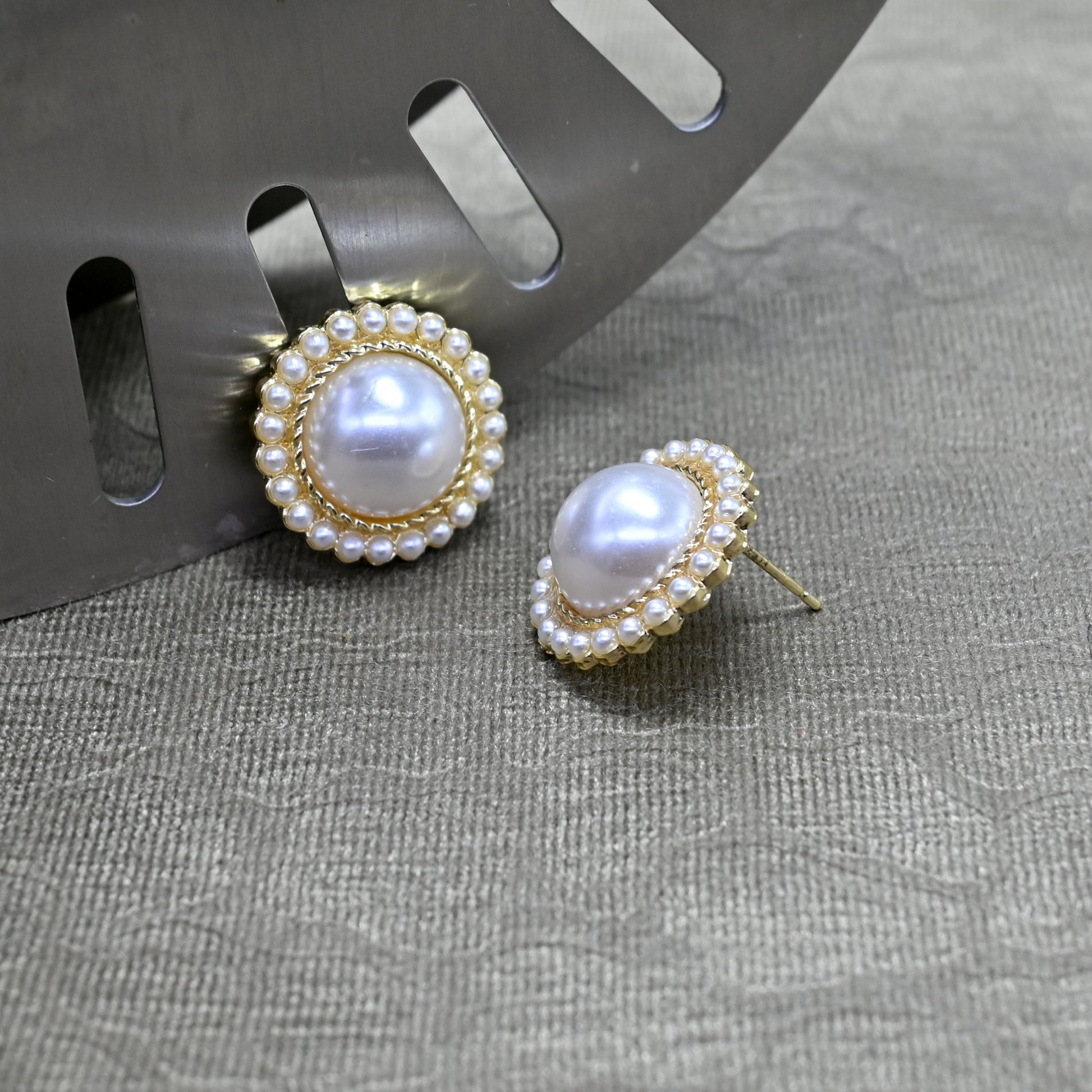 Moon Mints Stud Earrings