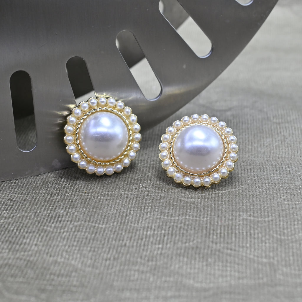 Moon Mints Stud Earrings