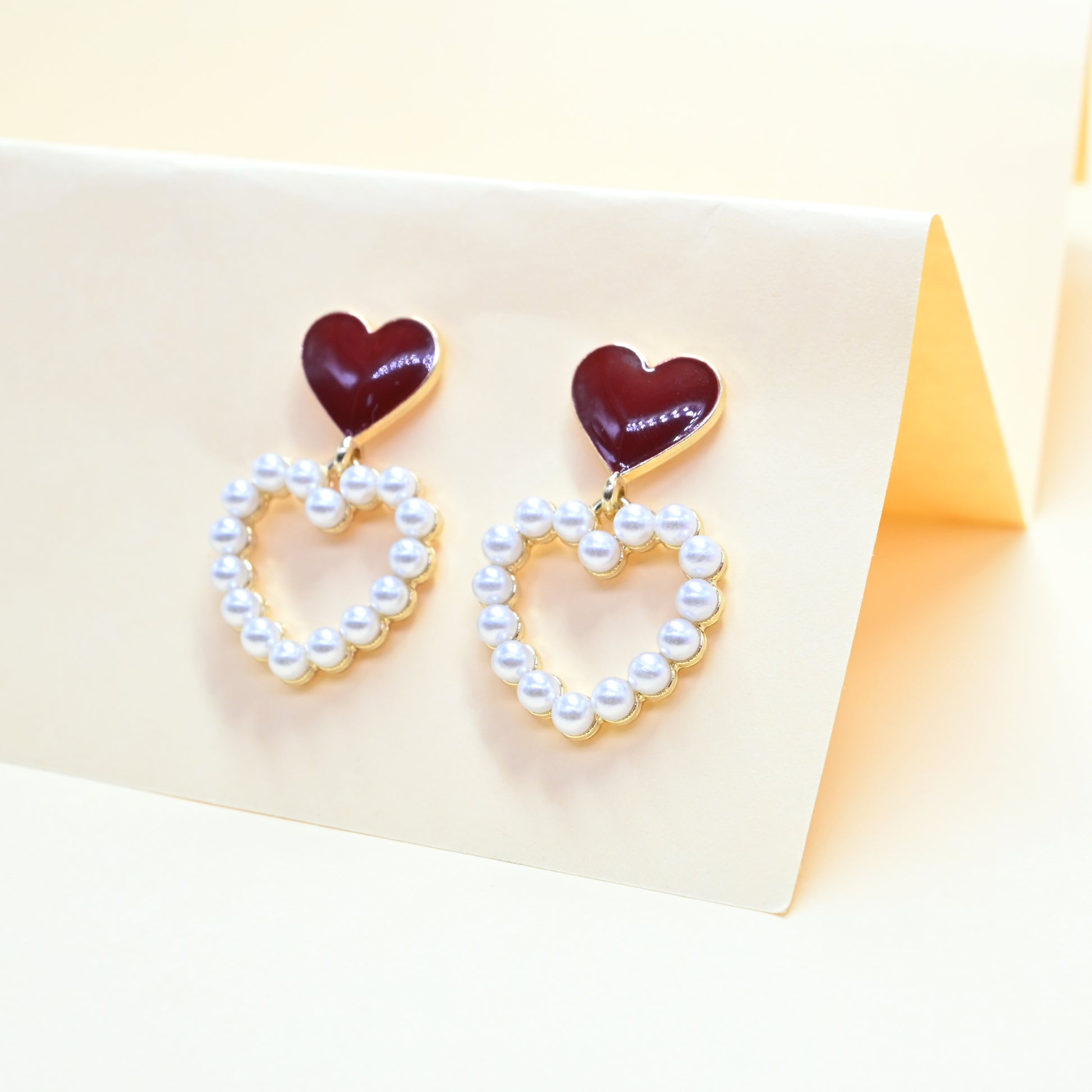Pearl Crush Stud Earrings