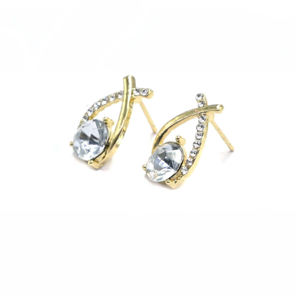 Crystal Crush Stud Earrings