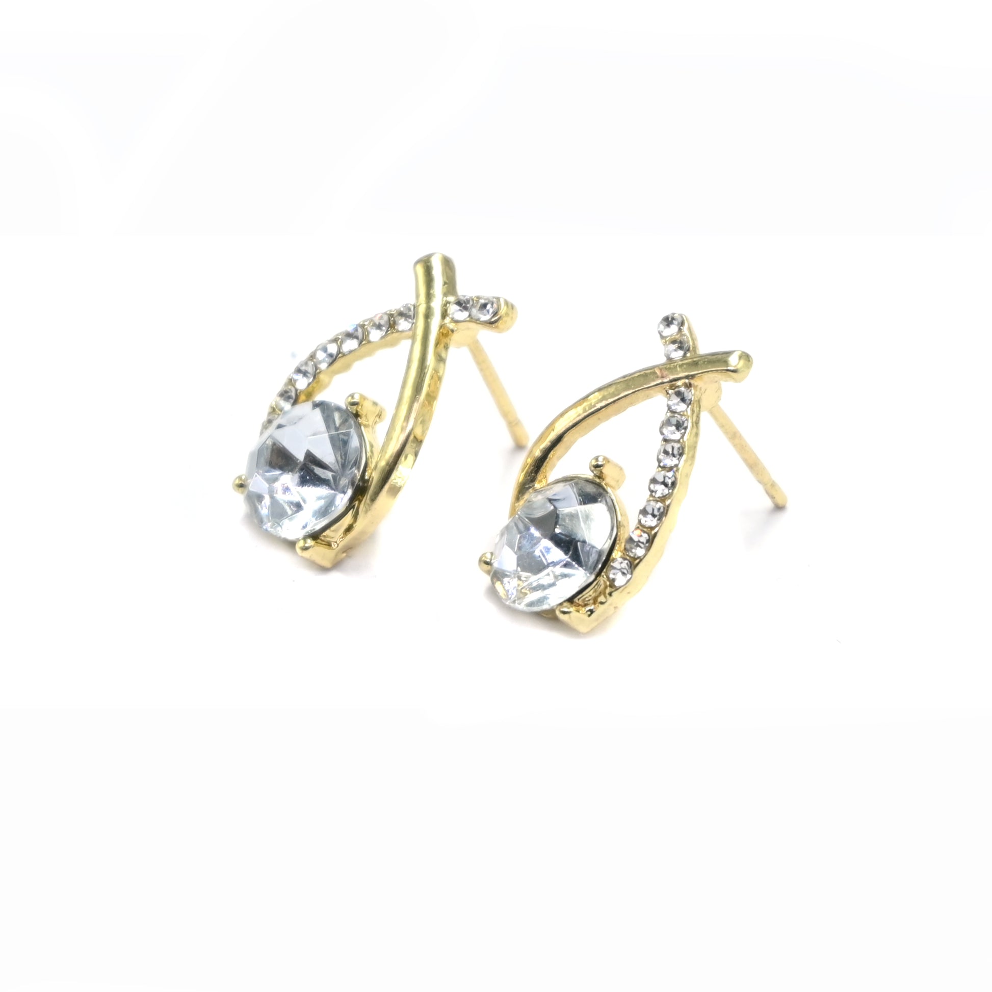 Crystal Crush Stud Earrings