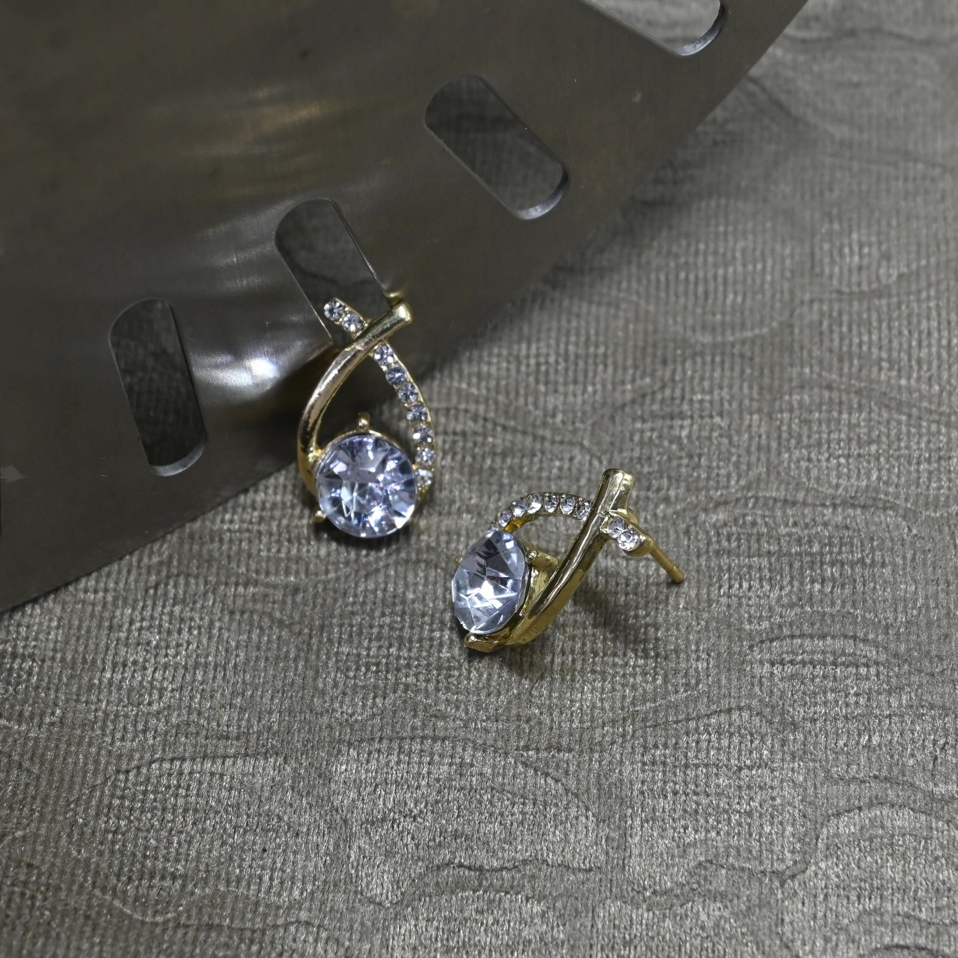 Crystal Crush Stud Earrings