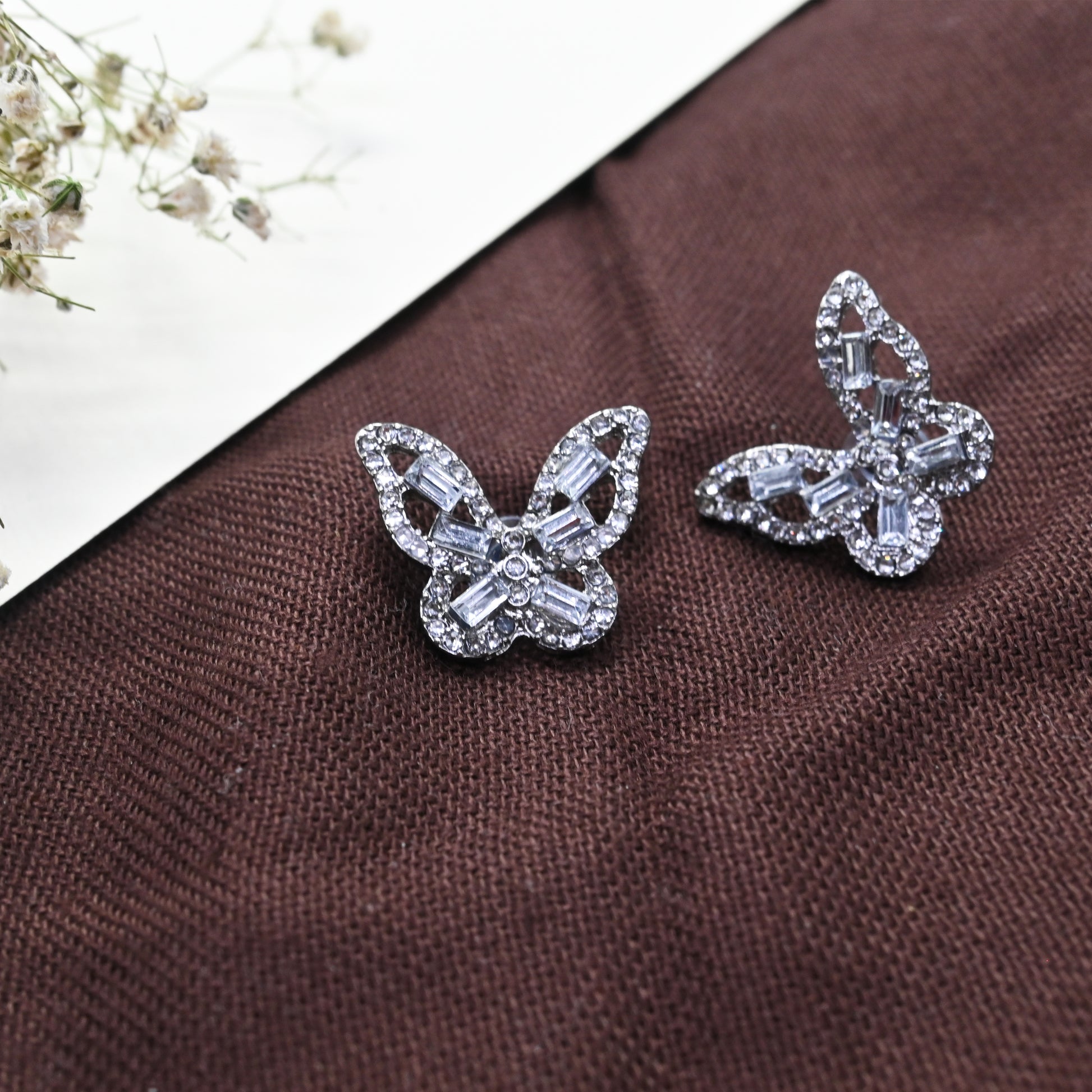 Winged Whimsy Stud Earrings