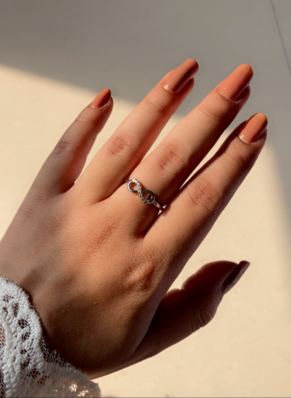 Tiny Infinity Ring