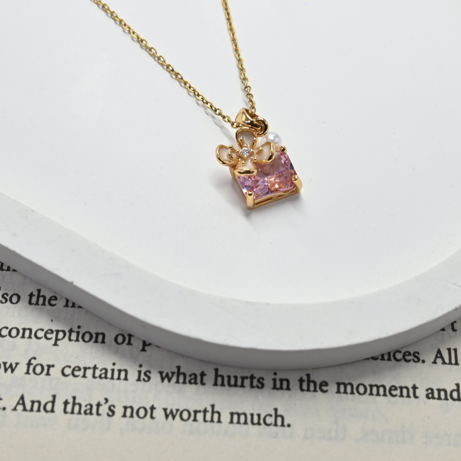 Pink Meadow Necklace