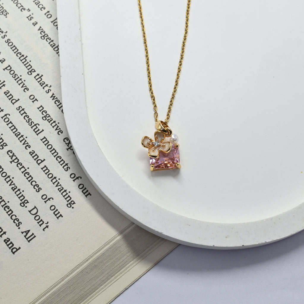 Pink Meadow Necklace