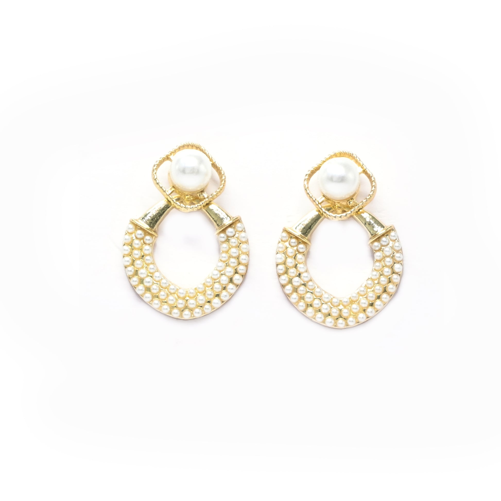 Pearl Whispers Stud Earrings