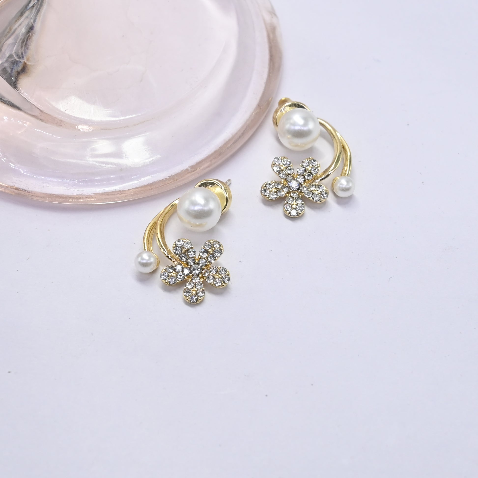 Twilight Flora Stud Earrings