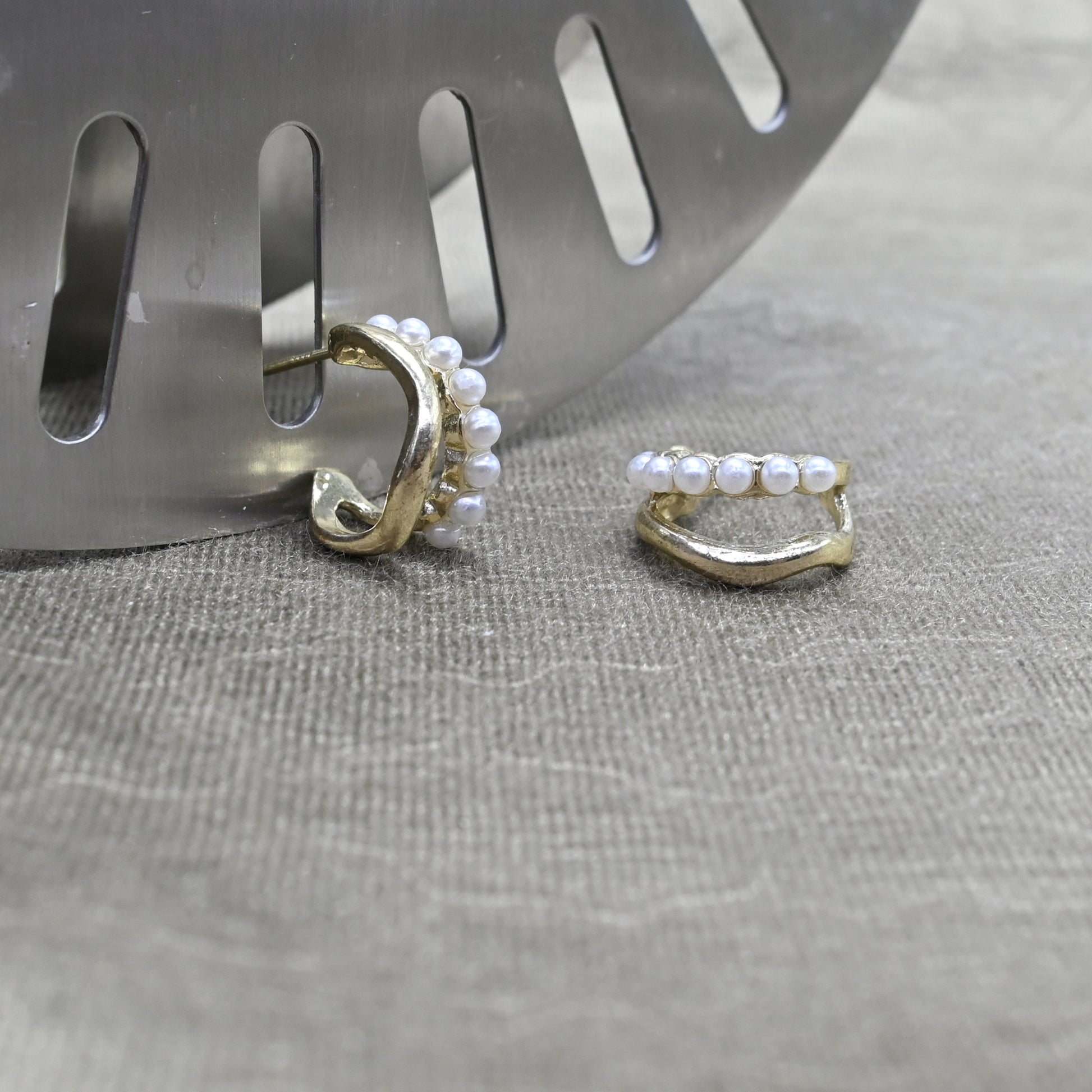 Tiny Dew Stud Earrings