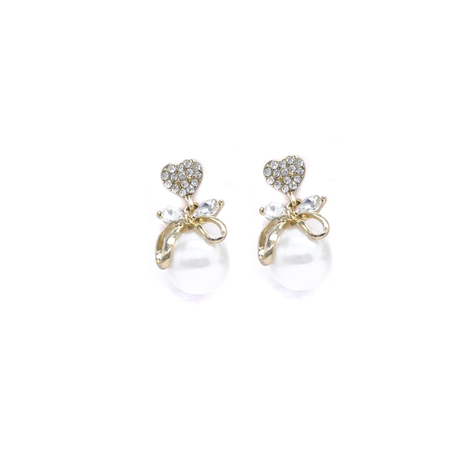 Tender Pearl Stud Earrings