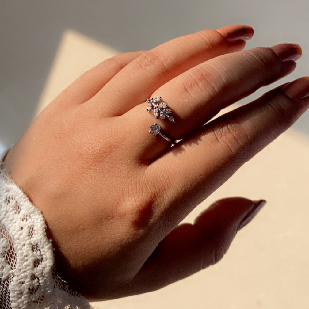 Everleaf Sparkle Ring